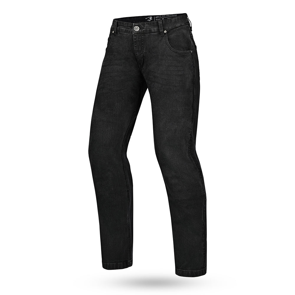 BELA RIO JEANS DE MOTO HOMBRE 32L NEGRO