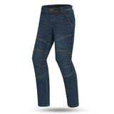 BELA - Pantalón Jeans Crack Azul Vaquero