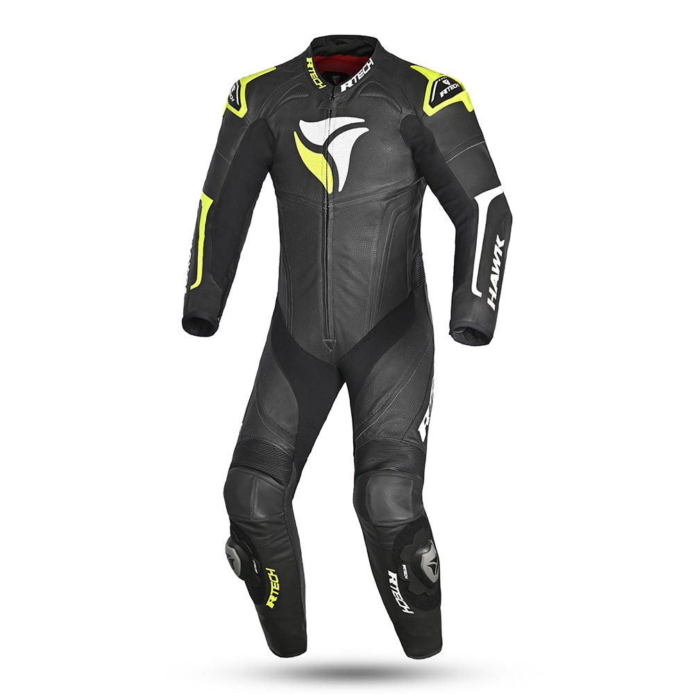 R-TECH -Mono 1 PC Hawk Negro/Blanco/Amarillo Fluor