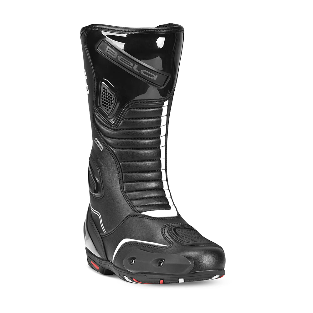 BELA - Botas Piel Strip Negro/Blanco - BOTAS