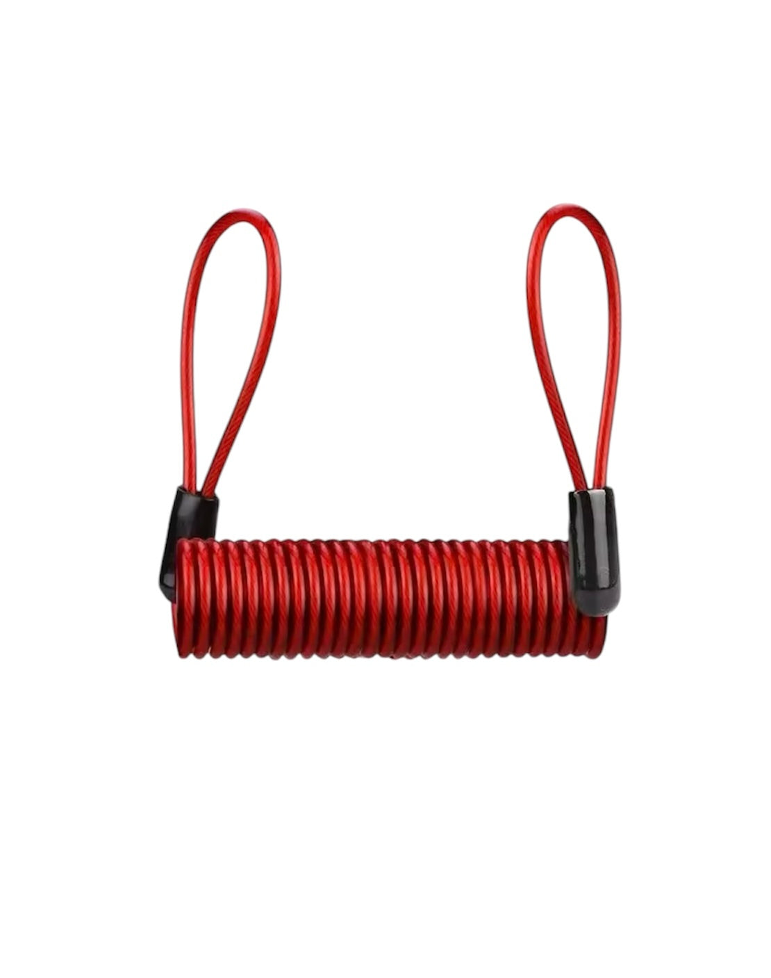 SHUA Cable Espiral De Moto 150 CM Rojo-Accesorios-Maximo Moto
