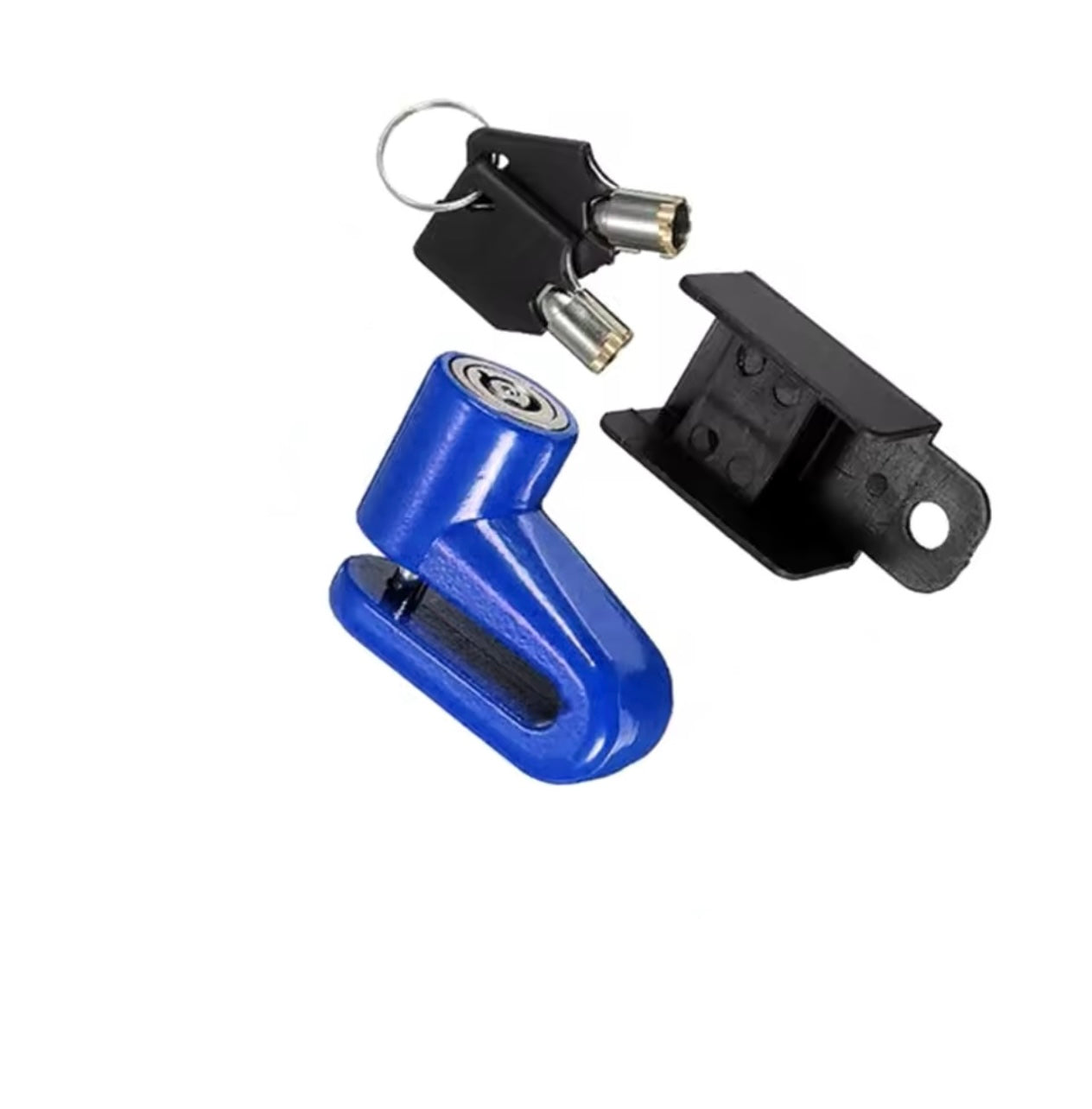 SHUA Candado Moto Antirrobo De Disco Azul-Accesorios-Maximo Moto