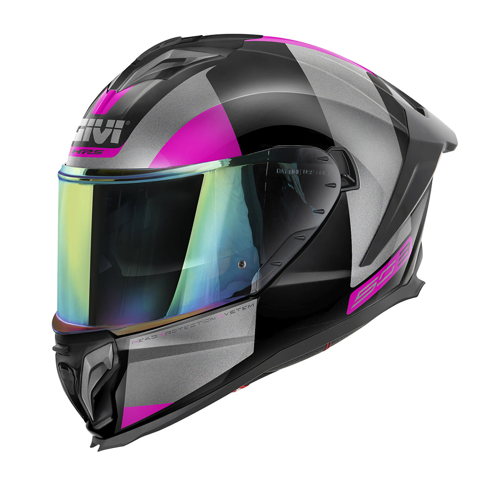 GIVI CASCOS INTEGRALE H503F VISION BLA TIT FUCHSIA - VNBP