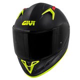 GIVI CASCOS INTEGRALE H509B MONOCOLORE NERO/ARG/GIALL-BCYL