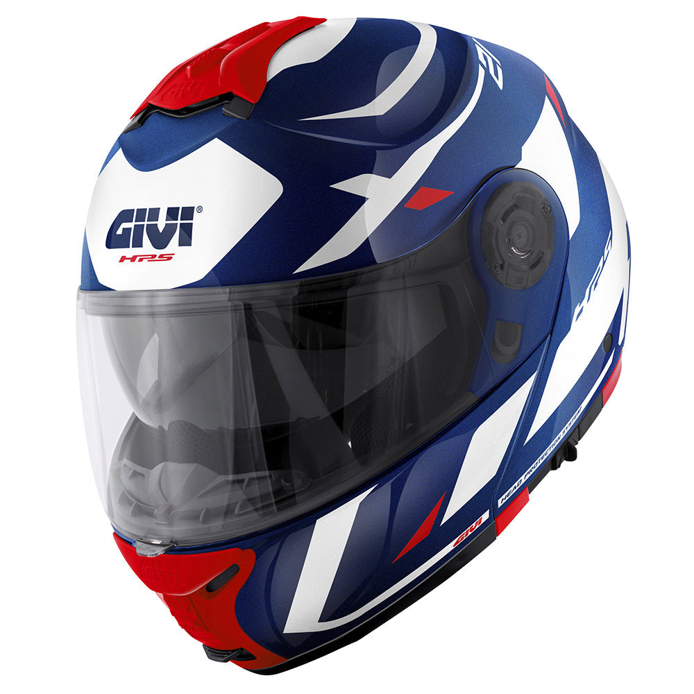 GIVI CASCOS MODULARES HX21R NUMBER BLU LUC/BI/ROSSO - NBLR