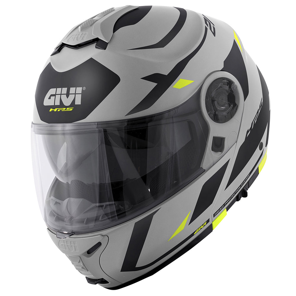 GIVI CASCOS MODULARES HX21R NUMBER GR OP/NERO/GIALL - NBGY