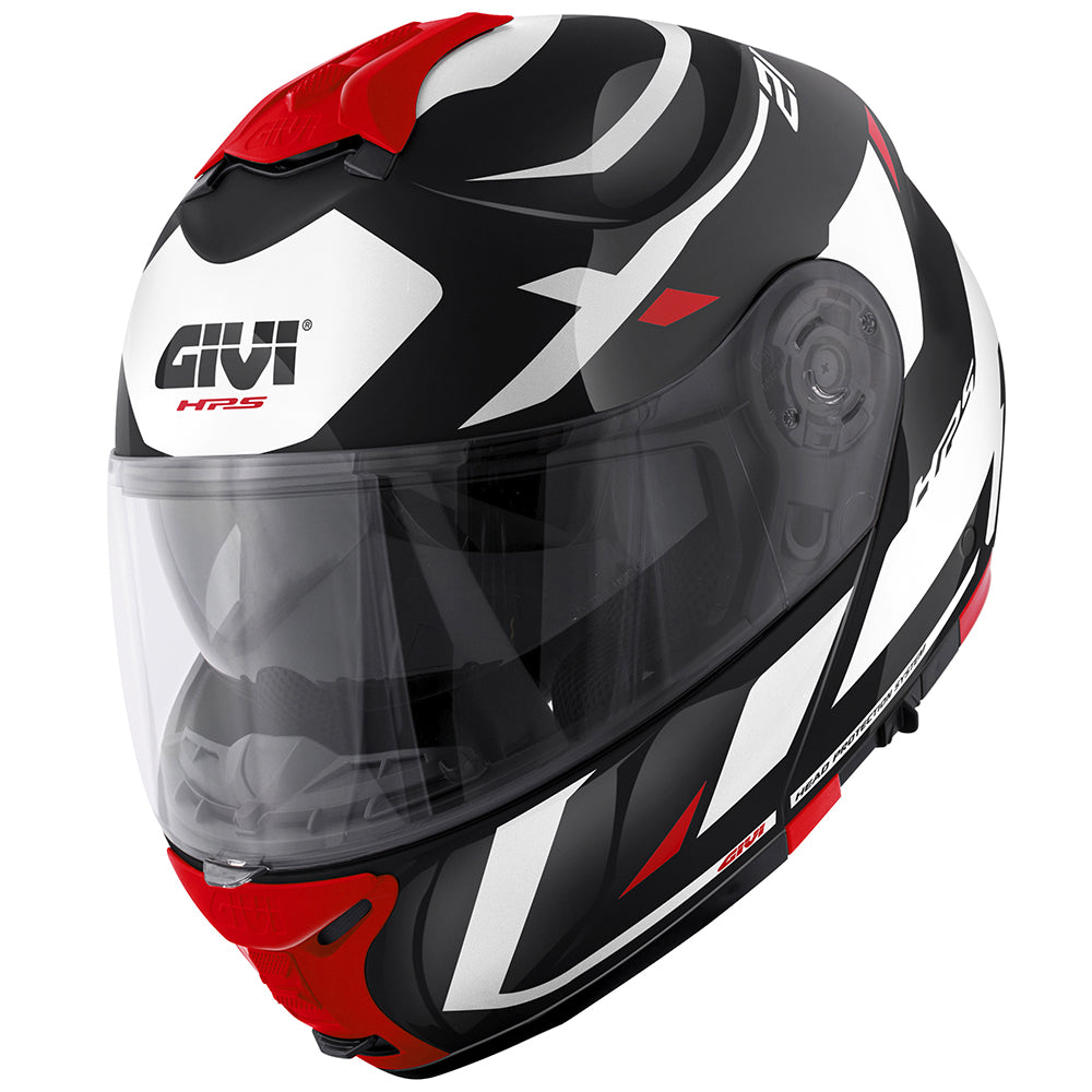 GIVI CASCOS MODULARES HX21R NUMBER NERO LUC/BI/ROSS - NBBR