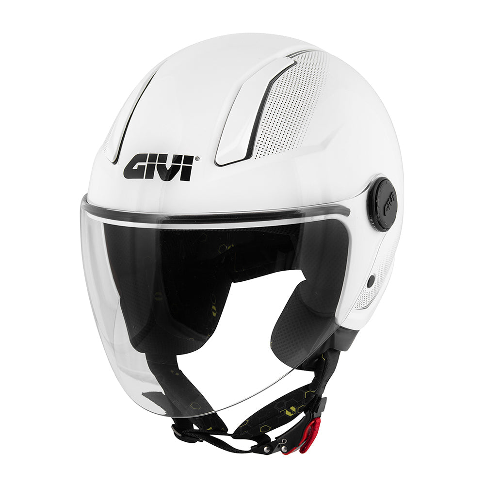 GIVI 11.7 SOLID Casco Demi Jet Para Scooter Blanco