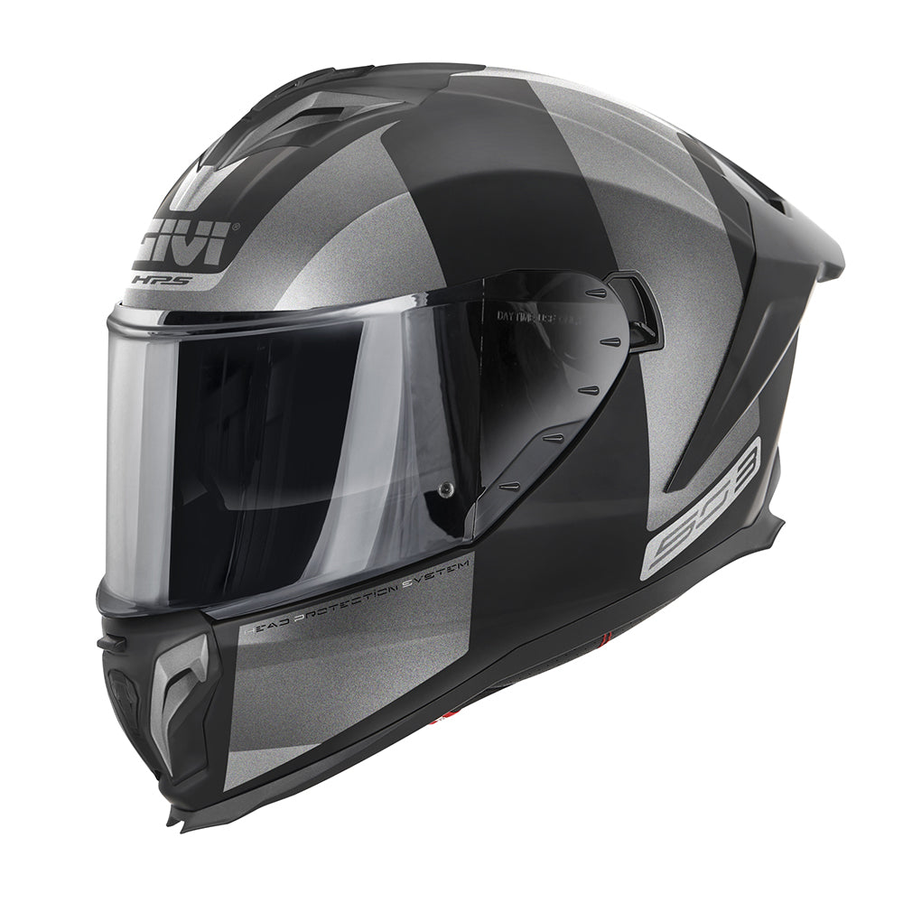 GIVI 50.3 VISION Casco Integral Para Moto En Titanio Negro Mate