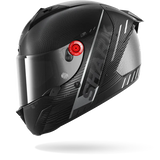 SHARK AERON SPEED-TECH Mat Carbon Anthra NEGRO Casco De Moto