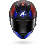 SHARK  AERON SPEED-TECH Mat Carbon Azul Rojo Casco De Moto