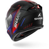 SHARK SKWAL i3 SPEED-TECH Mat NEGRO Rojo Azul Casco De Moto