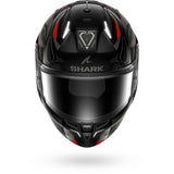 SHARK SKWAL i3 Casco Integral Linik Negro Antracita Rojo