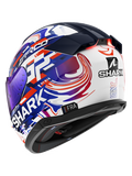SHARK CASCO SKWAL i3 REPLICA ZARCO GP DE FCE Blanco Violeta Azul