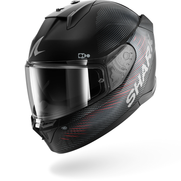 SHARK  D-SKWAL 3 SP LYNE NEGRO Anthra Rojo Casco De Moto