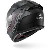 SHARK  D-SKWAL 3 SP LYNE NEGRO Anthra Rojo Casco De Moto