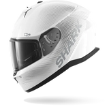SHARK  D-SKWAL 3 SP LYNE Blanco Plata Casco De Moto