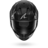 SHARK  D-SKWAL 3 SHIEVER Mat NEGRO Anthra Plata Casco De Moto
