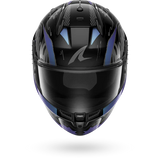 SHARK  D-SKWAL 3 STREETRUSH NEGRO Green Chrome Casco De Moto