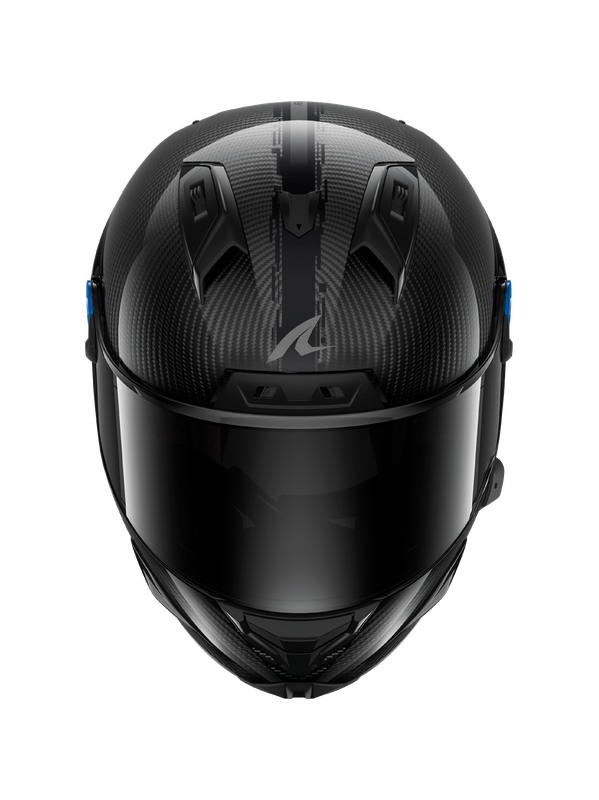 SHARK AERON-GP CASCO INTEGRAL FIM RACING #1 Negro Carbono