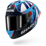 SHARK  AERON-GP FIM RACING #1 REPLICA RAUL FERNANDEZ Azul Blanco Casco De Moto