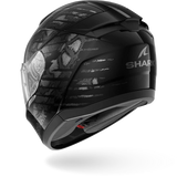 SHARK  RIDILL 2 REPTAIA Casco De Moto NEGRO Anthra Plata