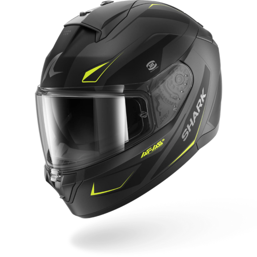 SHARK  RIDILL 2 MEKARIUM Mat Anthra Amarillo Casco De Moto