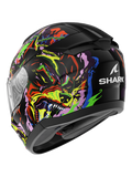 SHARK CASCO INTEGRAL RIDILL 2 RAGING BEAST Negro Violeta Amarillo