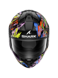 SHARK CASCO INTEGRAL RIDILL 2 RAGING BEAST Negro Violeta Amarillo