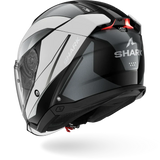 SHARK SKWAL i3 JET MEKARIUM CASCO DE MOTO BLANCO CHROMO NEGRO