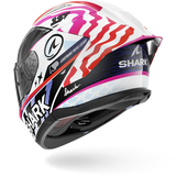 SHARK SKWAL CUP SPEED-FANCY Blanco Negro Naranja Casco De Moto