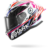 SHARK SKWAL CUP SPEED-FANCY Blanco Negro Naranja Casco De Moto