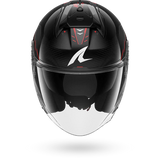 SHARK  SKWAL JET CUP SPEED-TECH NEGRO  Rojo Anthra Casco De Moto
