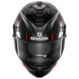 SHARK SPARTAN GT CARBON KROMIUM CASCO INTEGRAL DE MOTO CARBONO CROMO ROJO