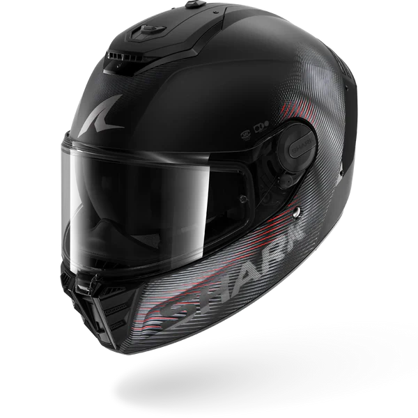 SHARK SPARTAN RS SP LYNE NEGRO Anthra  Rojo Casco De Moto