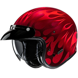 HJC V31 Firo MC1 Casco Jet De Moto