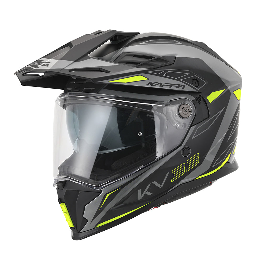Kappa KV33 Enduro Wizard de moto aventura Casco 