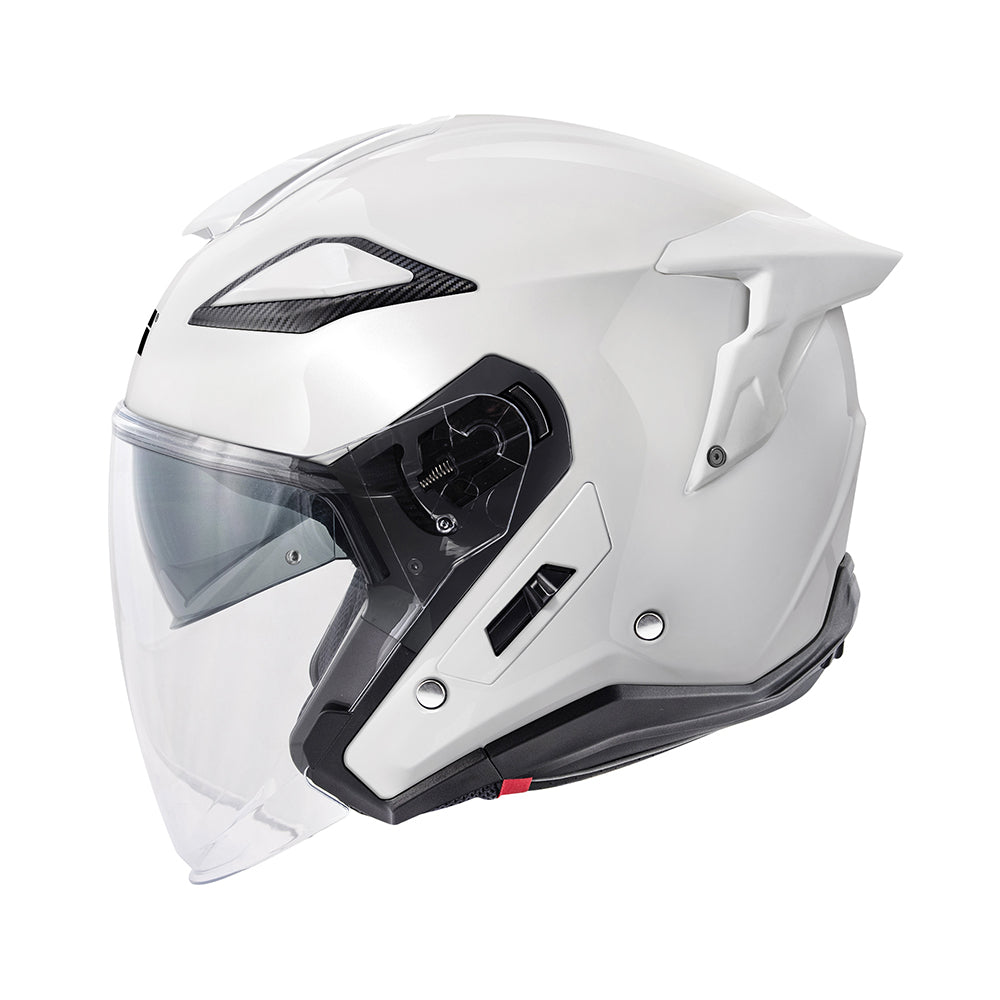GIVI X29 Fiber Urbana Calle Para Moto Casco Jet Blanco Brillante Pieno - SECURTEX MOTOR S.L (t/a MaximoMoto)