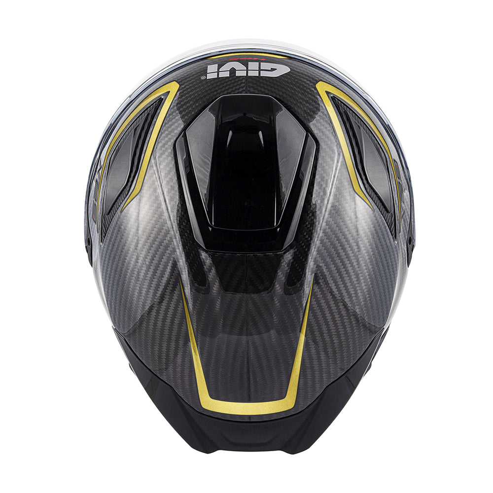 GIVI X29 Casco Jet Para Scooter De Carbono BR Dorado - SECURTEX MOTOR S.L (t/a MaximoMoto)