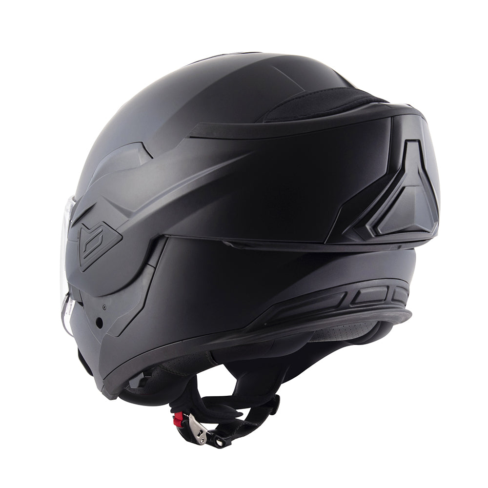 GIVI HX30B con parte delantera abatible de motocicleta Casco integral negro