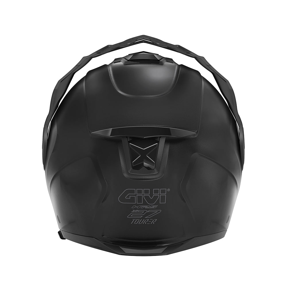GIVI X27 MOD de color sólido Casco modular para motocicleta negro mate