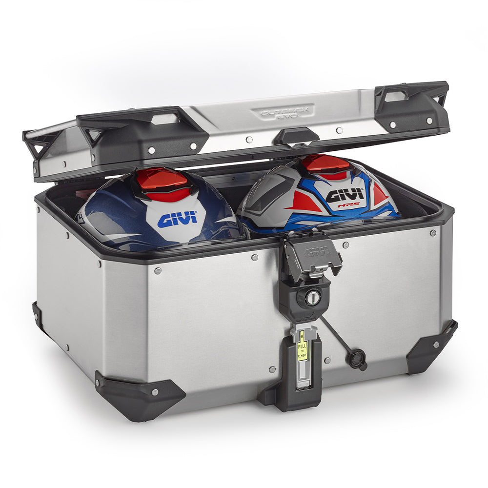 GIVI OBKE58A TREKKER OUTBACK EVO MALETA DE ALUMINIO CASCO DE MOTO 58L - SECURTEX MOTOR S.L (t/a MaximoMoto)