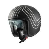 PREMIER VINTAGE EX SILVER CHROMED BM CASCO JET MOTOCICLETA (Maximo Moto S.L)