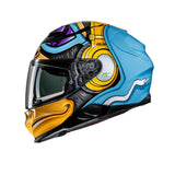 HJC F71 MONKEY DJ MC23 CASCOS INTEGRALES DE MOTO - CASCO