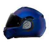 LS2 FF906 ADVANT KPA CASCO MODULAR DE MOTO AZUL MARINO MATE SÓLIDO