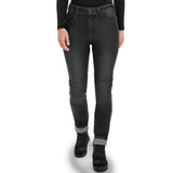 SHIMA RIDGE URBANO DE MOTOCICLISMO TURISMO PANTALONE MUJER NEGRO
