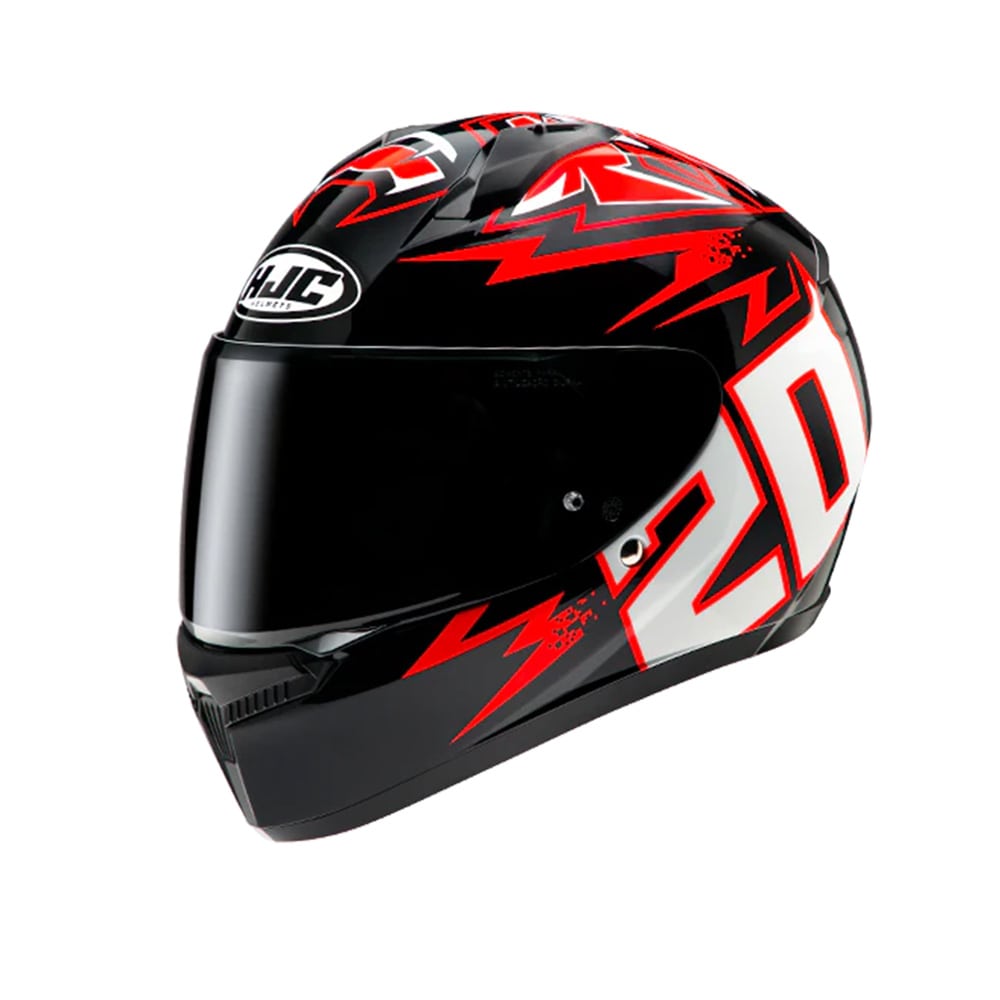 HJC C10 DIABLO MASK MC1 casco de moto integral - CASCO