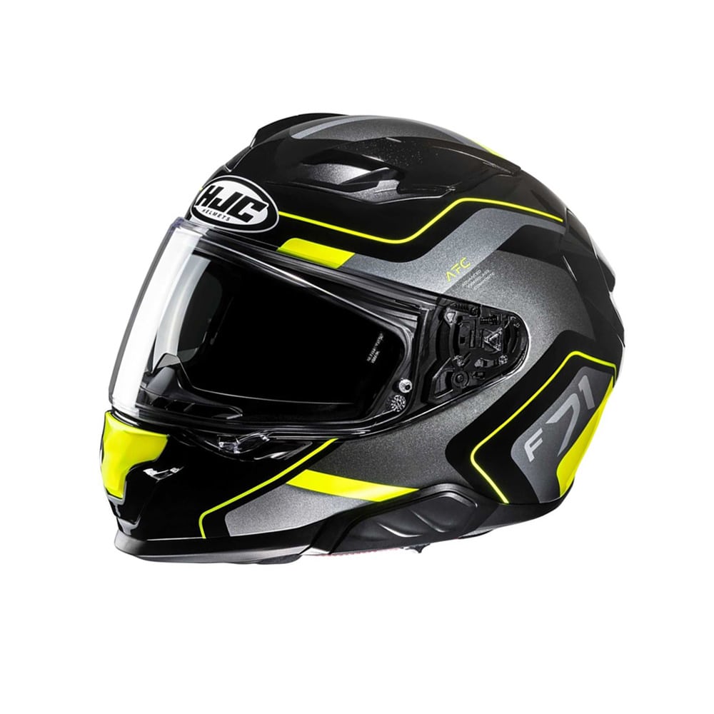 HJC F71 ARCAN MC3H gris amarillo turismo deportivo casco de moto 