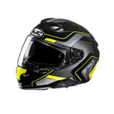 HJC F71 ARCAN MC3H gris amarillo turismo deportivo casco de moto 
