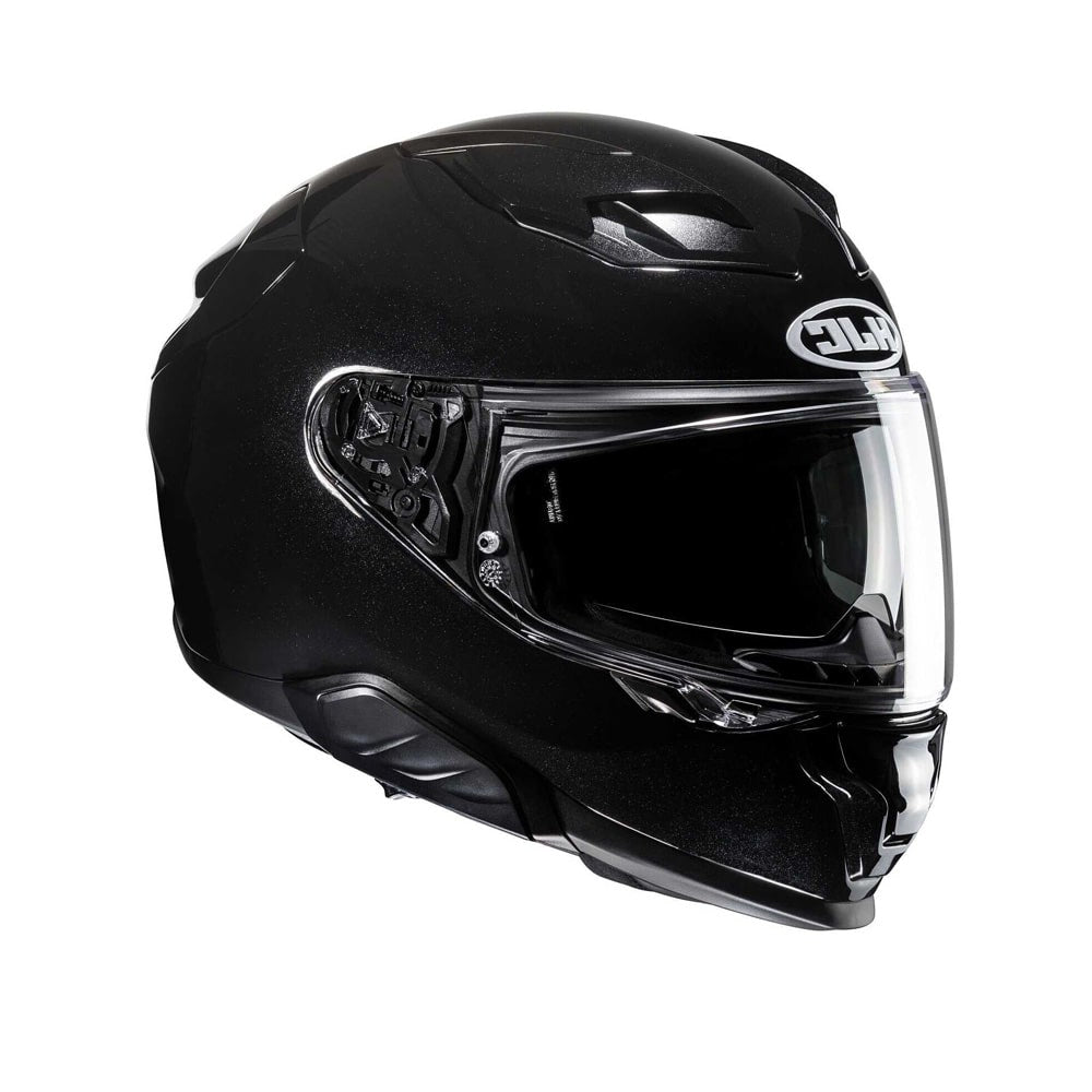 HJC F71 UNI turismo Casco de moto deportivo Metal negro Maximo Moto